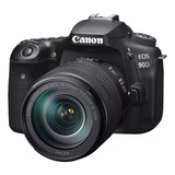 Cámara Canon Kit 90d Lente 18-135 Nueva En Oferta.