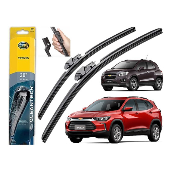 Plumillas Limpiaparabrisas Hella Chevrolet Tracker 2013-2025