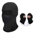 Pasamontaña Balaclava Capucha Mascara Moto Deporte Invierno Color Negro Diseño De La Tela Lisa Talle Único