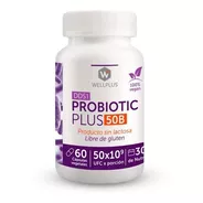 Probiotic Plus 50b Wellplus, Veganosingluten Y Lactosa 60cap