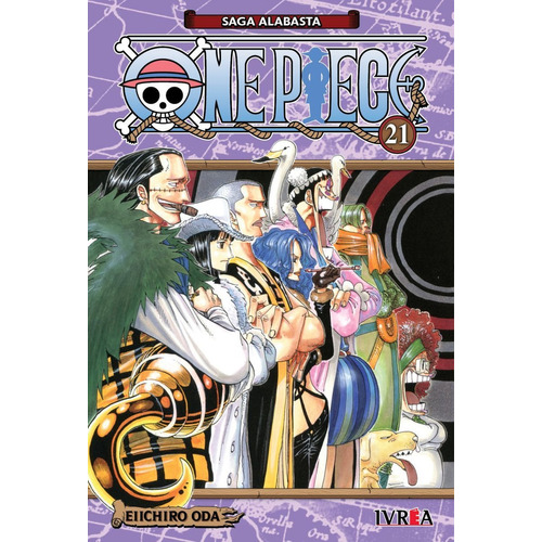 One Piece 21, De Eiichiro Oda. Serie One Piece, Vol. 21. Editorial Ivrea, Tapa Blanda En Español, 2021