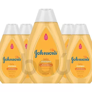 Shampoo Baby Johnson's De Glicerina 400 Ml 5 Unidades