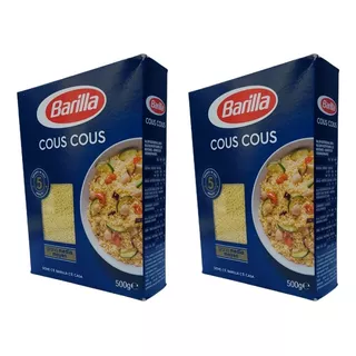 Cous Cous Marroquino Cuscuz Barilla Kit 2 Unidades De 500g