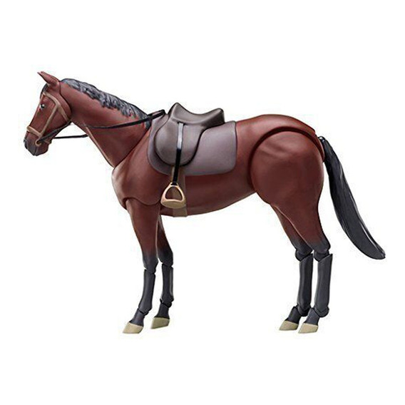 Figma 246a Horse Marrón Figura Juguete Modelo Navidad Regalo