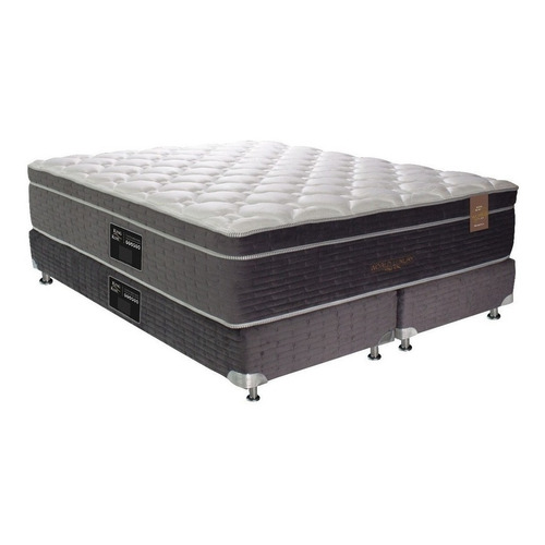 Sommier King Koil World Luxury Brighton 2 1/2 plazas de 190cmx160cm  gris