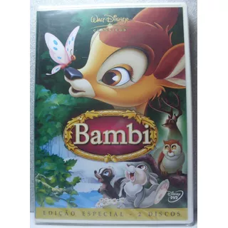 Bambi - Edição Especial, Dvd Duplo Lacrado Original