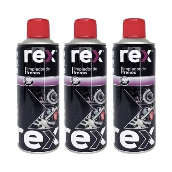 X3 Spray Lubricante Limpiador De Freno 450 Ml Rex