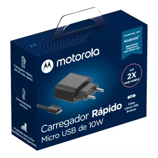 Carregador Moto G8 Power Lite E5 Plus G4 Plus