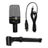 Micrófono de condensador negro omnidireccional Multimedia Sf920