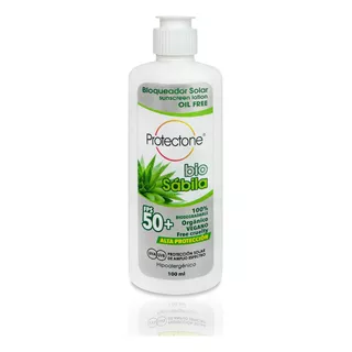 Bloqueador Solar Orgánico Fps 50+ Biodegradable Sábila 120ml