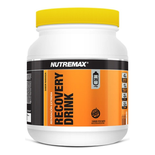 Recovery Drink Nutremax Reparacion Muscular 1.5kg Nar Sabor Ananá