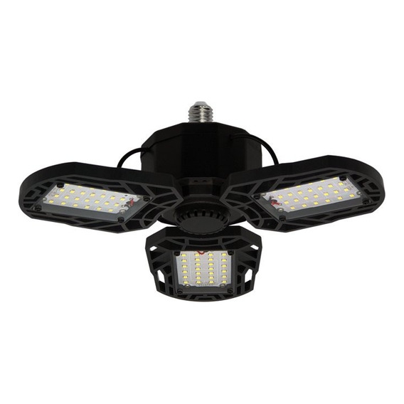 Lámpara Ufo Led 100w Luz Fria Rosca E27 Galponera Aluminio