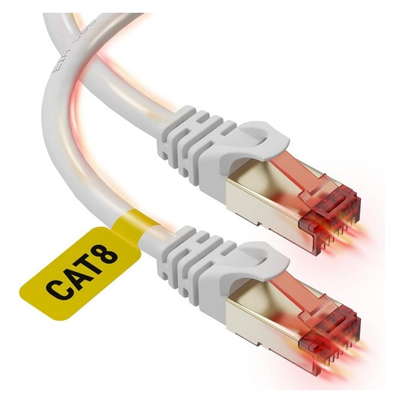 Cable Red Cat8, 6 Metros Internet Xbox Ps5 Pc Ethernet Rj45