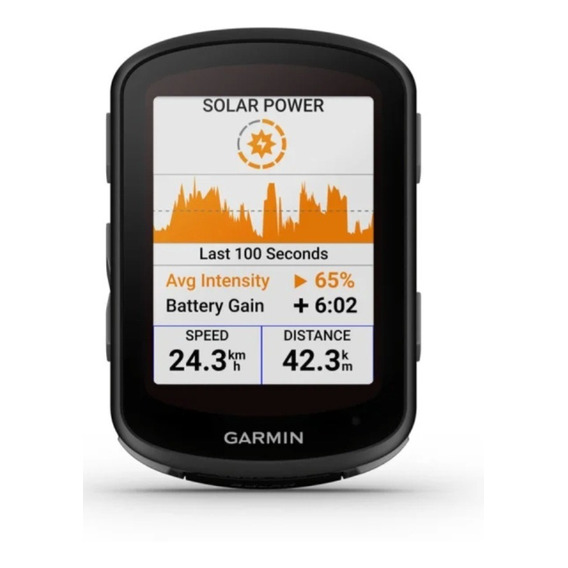 Ciclocomputador Garmin Edge Edge 540 Solar color negro