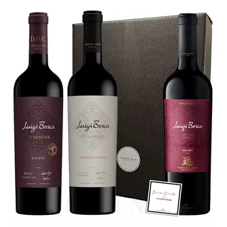 Regalo Vinos Luigi Bosca De Sangre Cofre Premium X3 Paladar