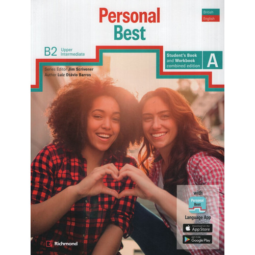 Personal Best B2 Upper-Int. Split A + Student's Book + Workbook, de Scrivener, Jim. Editorial Richmond, tapa blanda en inglés internacional, 2019