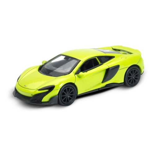 Welly 1:34 Mc Laren 675lt Coupe Verde Fluo 43757cw E. Full