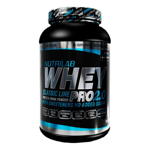 Premium Whey Pro 2.0 Nutrilab Proteina De Suero Sabor Banana