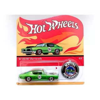 Hot Wheels # 05/05 - 1967 Hemi Barracuda - 1/64 - Ftx88