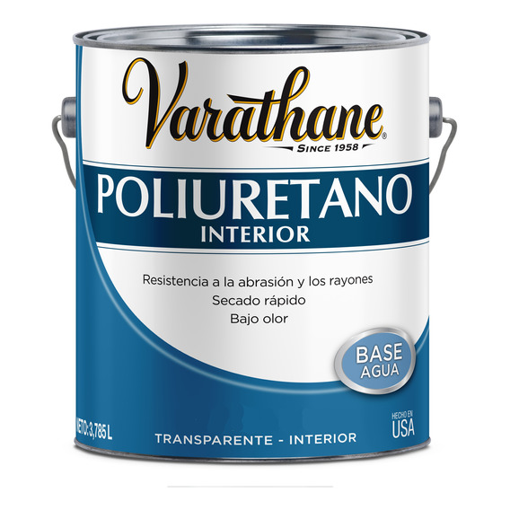 Poliuretano Interior Base Agua Varathane 3,785 L Rust Oleum