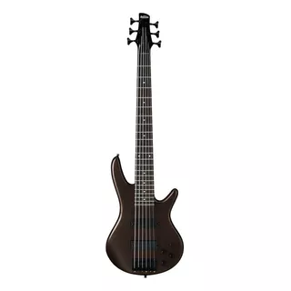 Bajo Activo Ibanez Gsr206b Wnf Walnut Flat De 6 Cuerdas Orientación De La Mano Diestro Cantidad De Cuerdas 6 Color Walnut Flat