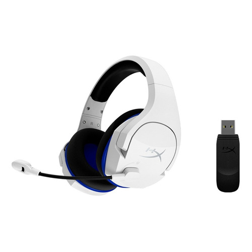 Hyperx Cloud Stinger Core Wireless Audífonos Gaming Ps5/Ps4 Color White Color de la luz Sin Luz