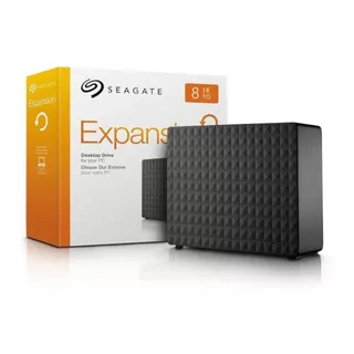 Hd Externo Seagate Expansion 8tb Usb 3.0 Steb8000100 Cor Preto