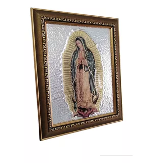 Cuadro Repujado Grande Virgen De Guadalupe