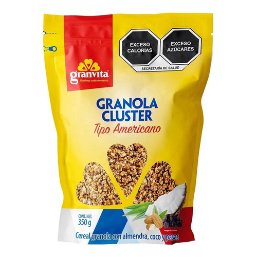 Granola Granvita Tipo Americano en bolsa 350 g