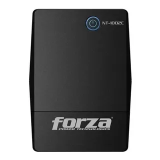 Ups Forza Nt Series Nt-1002c 1000va Entrada Y Salida De 220v Negro