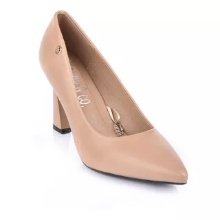 Price Shoes Talcon Elegante Para Mujer 6223907nude