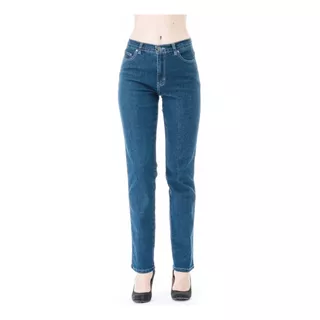 Jeans Scandia Mezclilla Stretch Cintura Alta Recto 2442