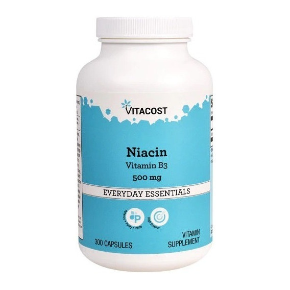 Niacin 500 Mg 300 Caps De Vitacost