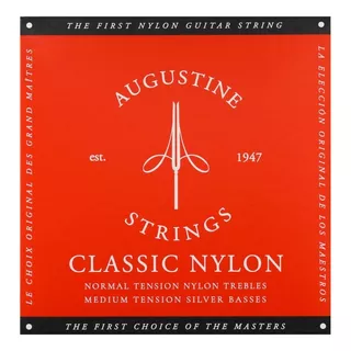 Encordoamento Nylon Augustine Classic Red 