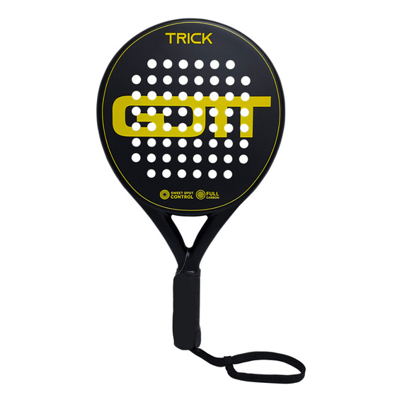 Pala De Pádel Gott Trick 345g Forma Redonda Full Carbon