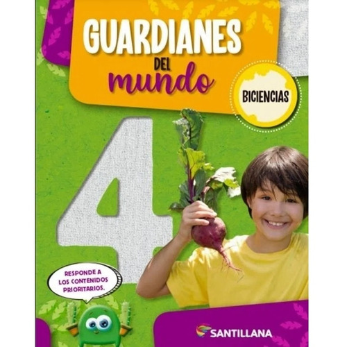 Guardianes Del Mundo 4 - Nacion Biciencias - Santillana, de No Aplica. Editorial SANTILLANA, tapa blanda en español, 2021