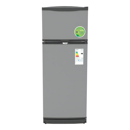 Heladera Con Freezer Bambi 2f1800 Color Plateado