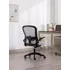 Silla Oficina Weir Ergonómica Giratoria Para Escritorio Gris Material Del Tapizado Cuero Sintético