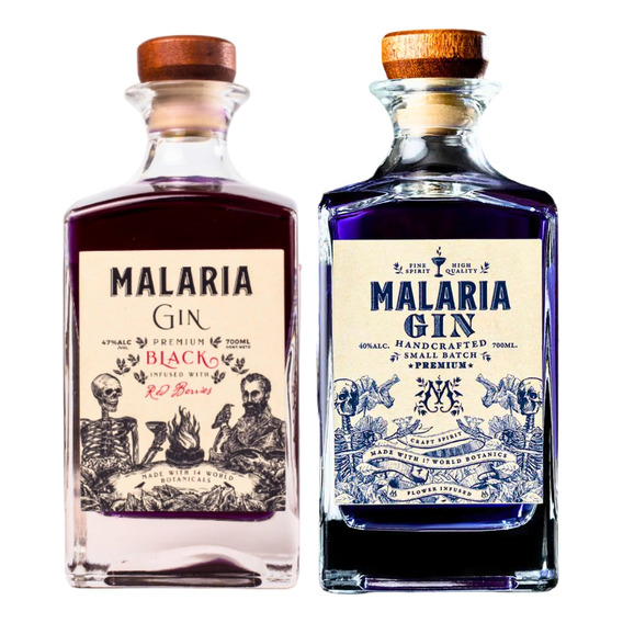 Gin Malaria Premium 2x700ml
