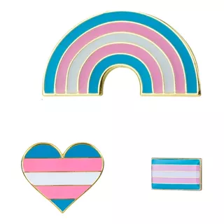 3 Pines Pride Broche Lgbtqia+ Gay Queer No Binario Bisexual