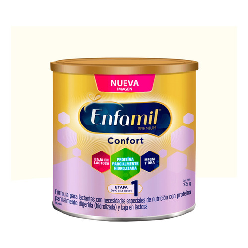 Leche de fórmula  en polvo  Mead Johnson Enfamil Premium Pro Select Confort Pro  en lata de 375g - 0  a  12 meses