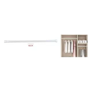 Barra Extensible Blanca  40 -  70 Cm Color Blanco