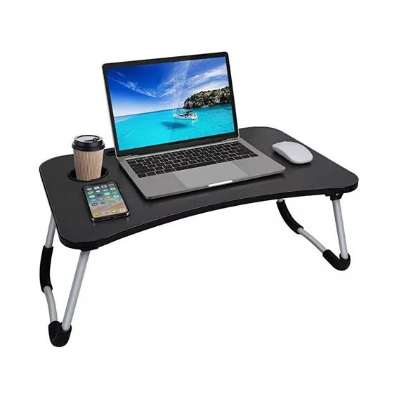 Mesa Plegable Computador Portátil Desayuno Y Trabajo En Cama
