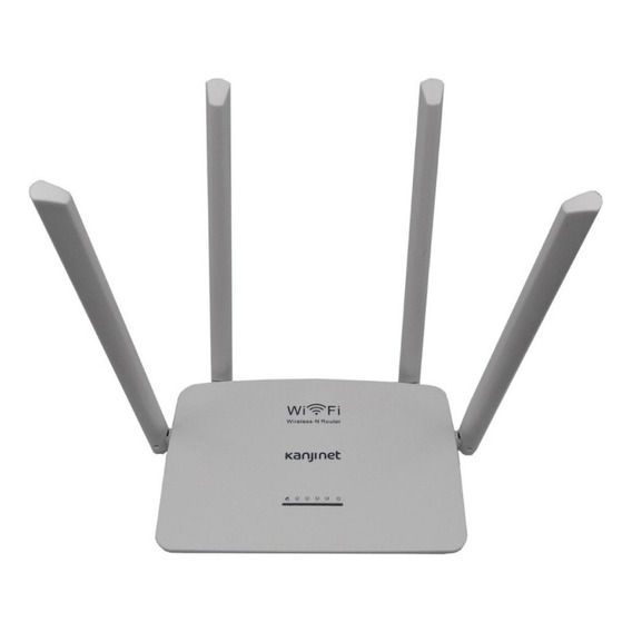 Router Kanjinet Ieee Wi-fi 802.11n 4 Antenas Kjn-rout4a01