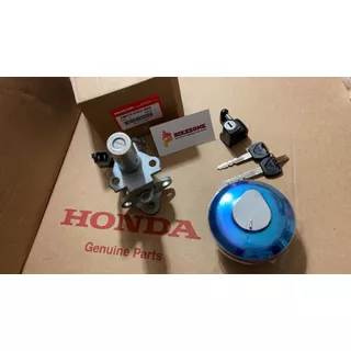 Kit Llave Cerradura Tambor Original Honda Xr 150 L Xr150 Bkz