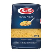 Pasta Fideo No. 0 500 Gr Barilla Pasta De Semola De Trigo
