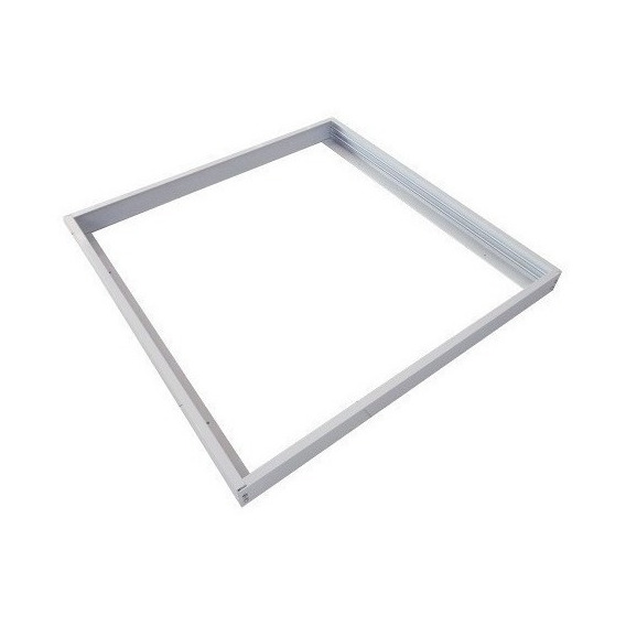 Accesorio Marco Para Panel Led 60x60 Aplicar Blanco 