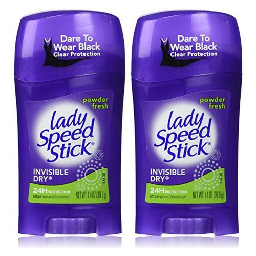 Lady Speed Stick Invisible Dry, Polvo Fresh Antitranspirant
