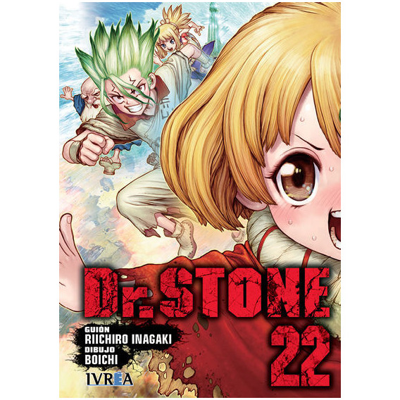 Dr. Stone Vol. 22, De Riichiro Inagaki. Dr. Stone, Vol. 22. Editorial Ivrea, Tapa Blanda En Español