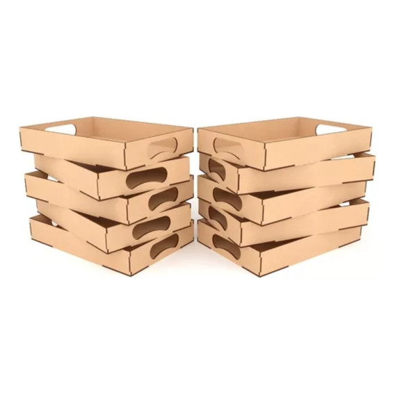 Pack Bandeja Desayuno Grande Oferta Mdf 20x30 Artesano 